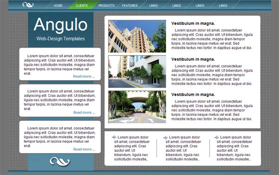 Grey Points Template